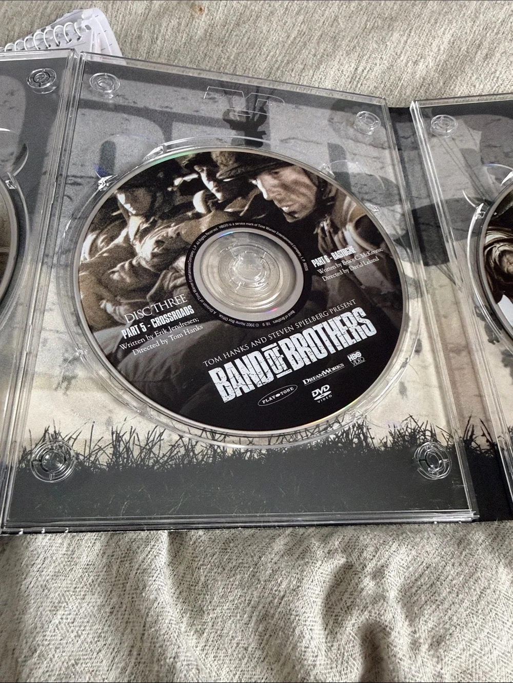 Dreamworks Band of Brothers Steelbook in Black and Tan